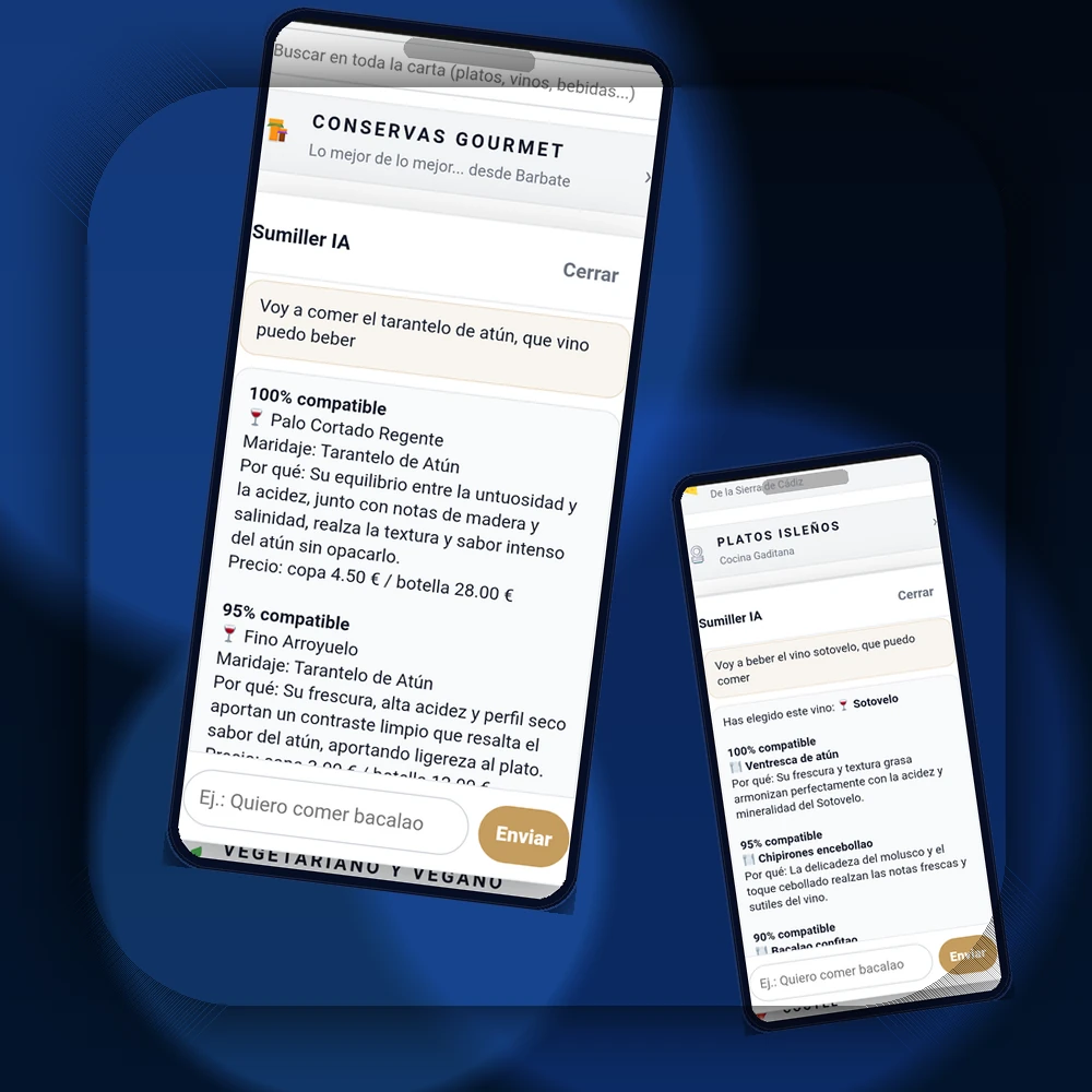 Mockup Sumiller IA Menube